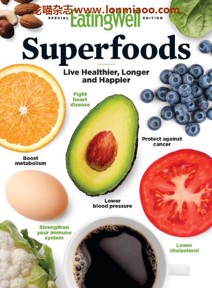 [美国版]EatingWell 健康饮食美食杂志PDF电子版 特刊 Superfoods